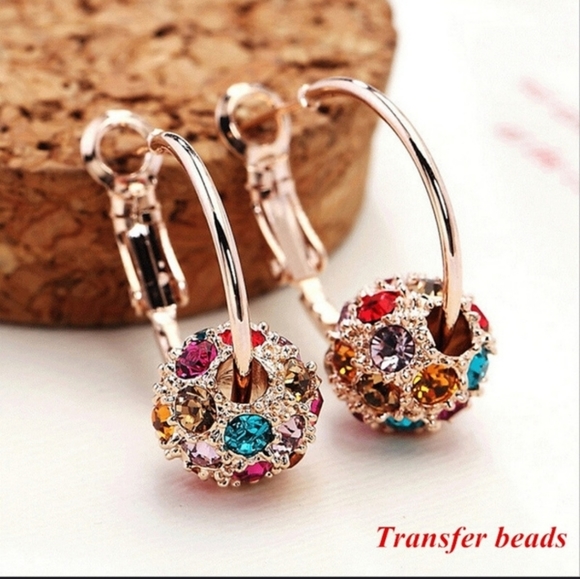 bijouterie Jewelry - Transfer beads australian earrings ball